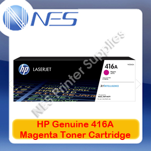 HP Genuine 416A Magenta Toner Cart for M479fnw/M479dw/M454nw/M454dw/M454dn 2.1k W2043A